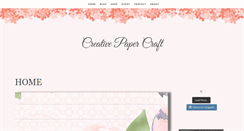 Desktop Screenshot of creativepapercraft.com